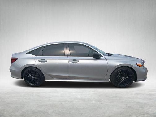 Solar Silver Metallic 2026 Honda Civic Sport