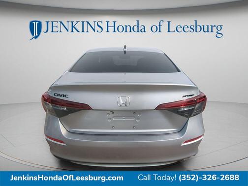 Solar Silver Metallic 2026 Honda Civic Sport