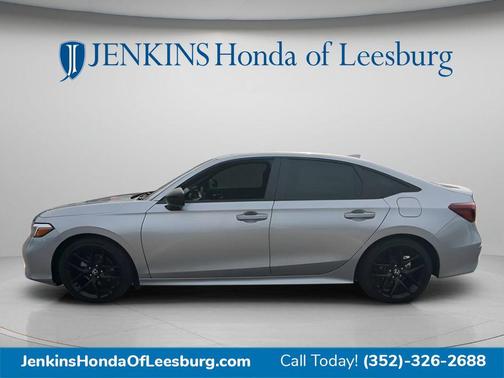 Solar Silver Metallic 2026 Honda Civic Sport
