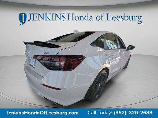 Platinum White Pearl 2026 Honda Civic Si Base