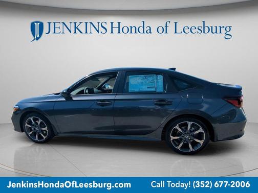 Meteorite Gray Metallic 2026 Honda Civic Hybrid Sport Touring