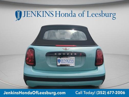 Green Metallic 2025 MINI Convertible Cooper S