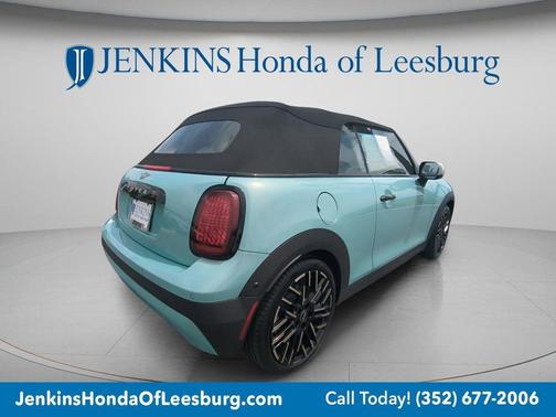 Green Metallic 2025 MINI Convertible Cooper S
