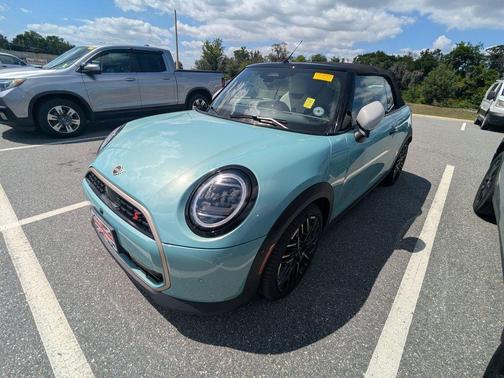Green Metallic 2025 MINI Convertible Cooper S
