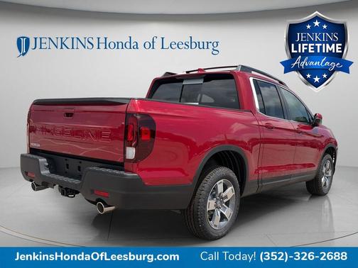 Radiant Red Metallic II 2026 Honda Ridgeline RTL
