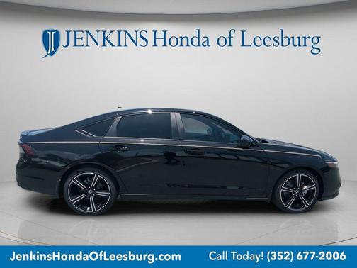 Black 2026 Honda Accord Hybrid Sport