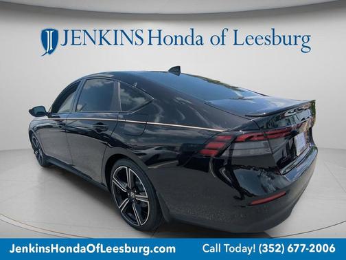 Black 2026 Honda Accord Hybrid Sport