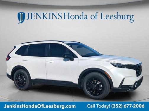 Platinum White Pearl 2026 Honda CR-V Hybrid Sport-L