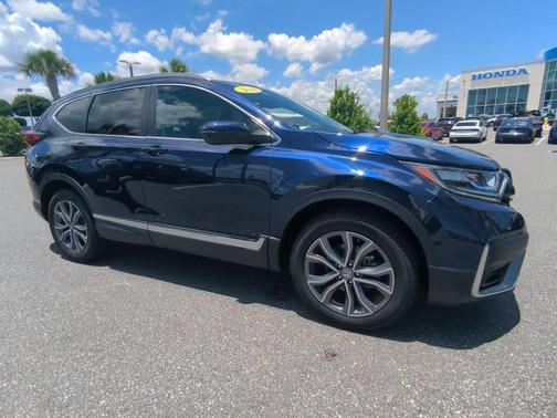 Obsidian Blue 2020 Honda CR-V Touring