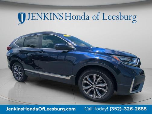 Obsidian Blue 2020 Honda CR-V Touring
