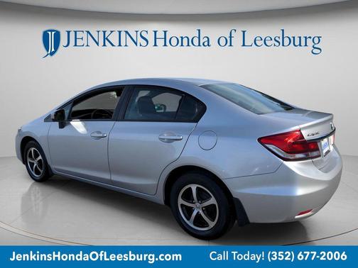 Alabaster Silver Metallic 2015 Honda Civic SE