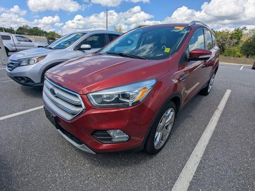 Ruby Red 2018 Ford Escape Titanium