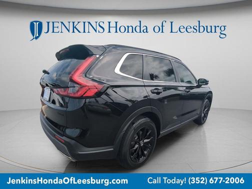 Crystal Black 2025 Honda CR-V Hybrid Sport-L