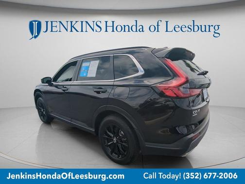 Crystal Black 2025 Honda CR-V Hybrid Sport-L