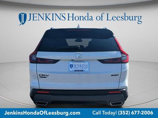 White 2026 Honda CR-V Hybrid Sport-L