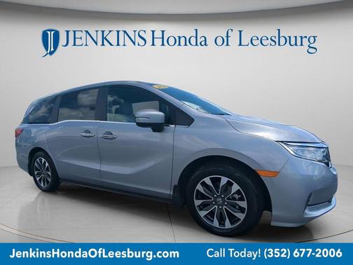 Silver 2024 Honda Odyssey EX-L