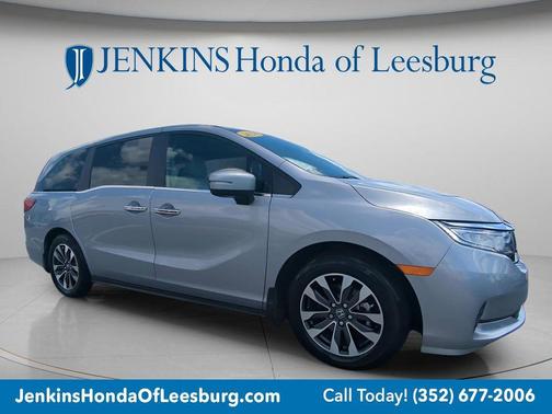 Silver 2024 Honda Odyssey EX-L
