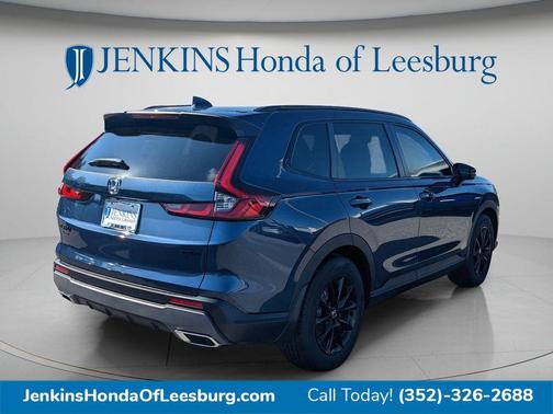 Blue 2026 Honda CR-V Hybrid Sport