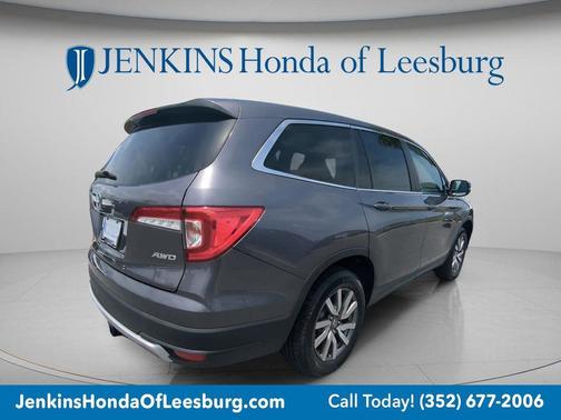 Modern Steel Metallic 2021 Honda Pilot EX-L