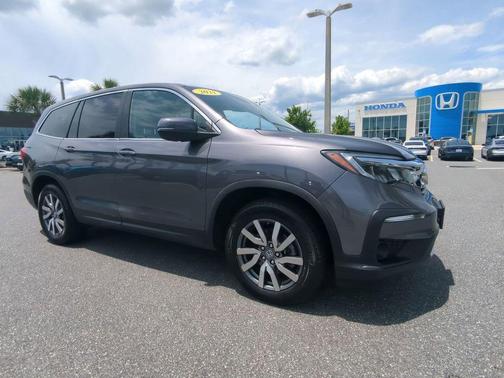 Modern Steel Metallic 2021 Honda Pilot EX-L