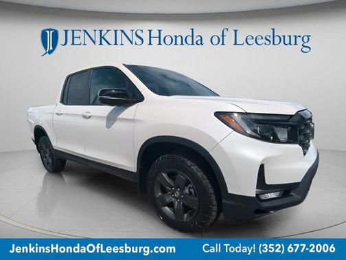 Platinum White Pearl 2026 Honda Ridgeline TrailSport