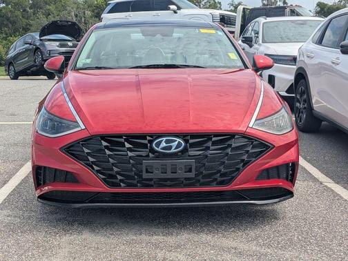 Calypso Red 2020 Hyundai SONATA SEL