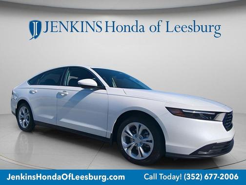 Platinum White Pearl 2026 Honda Accord LX