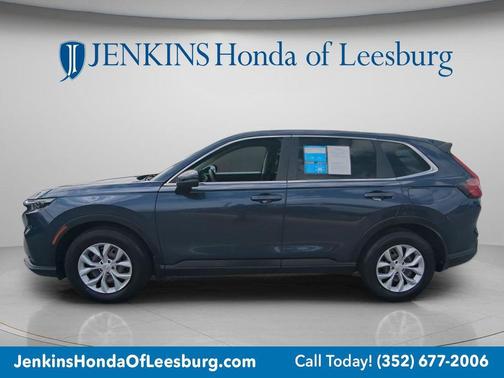 Blue 2025 Honda CR-V LX