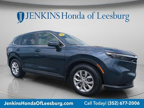 Blue 2025 Honda CR-V LX