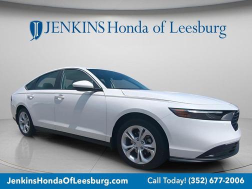 Platinum White Pearl 2026 Honda Accord LX