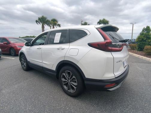 White 2021 Honda CR-V EX-L