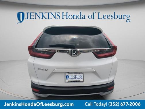 White 2021 Honda CR-V EX-L