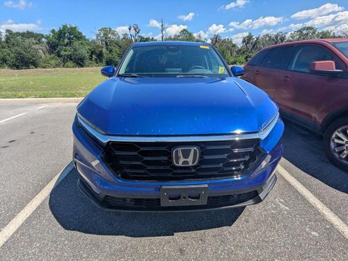 Solar Silver Metallic 2025 Honda CR-V EX-L