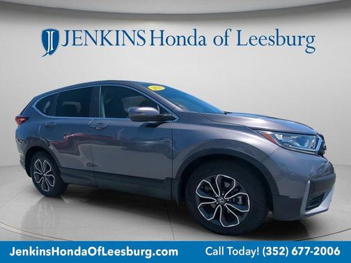 Gray 2021 Honda CR-V EX