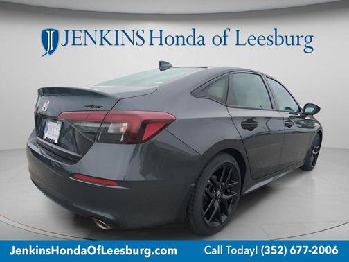 Meteorite Gray Metallic 2026 Honda Civic Sport