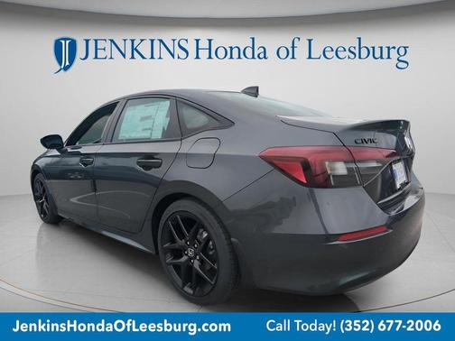 Meteorite Gray Metallic 2026 Honda Civic Sport