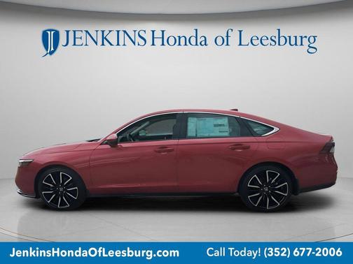Radiant Red Metallic 2026 Honda Accord Hybrid Touring