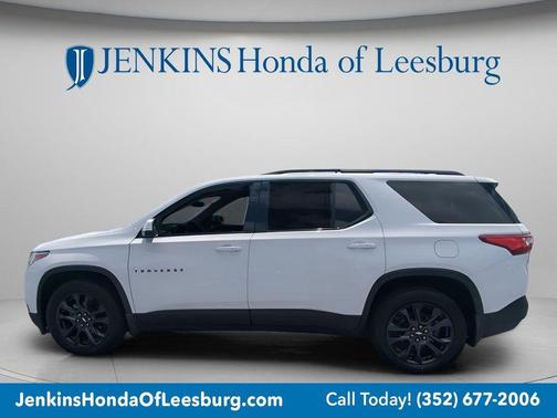 Summit White 2021 Chevrolet Traverse RS