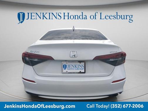 Platinum White Pearl 2025 Honda Civic Sport