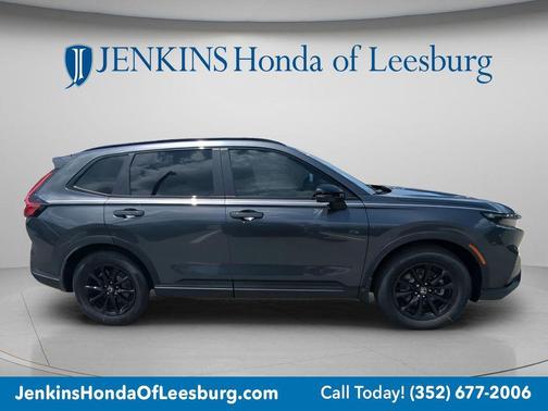 Meteorite Gray Metallic 2026 Honda CR-V Hybrid Sport