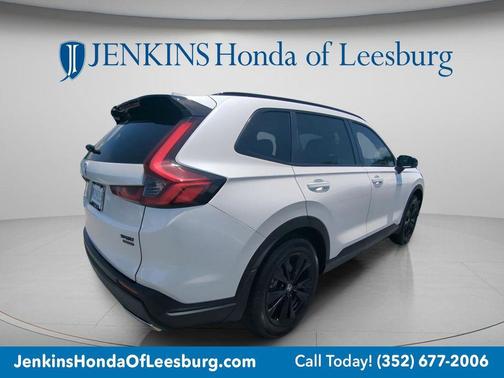 Platinum White Pearl 2026 Honda CR-V Hybrid Sport Touring