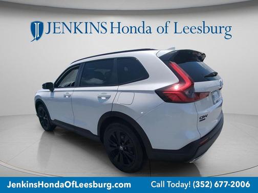 Platinum White Pearl 2026 Honda CR-V Hybrid Sport Touring