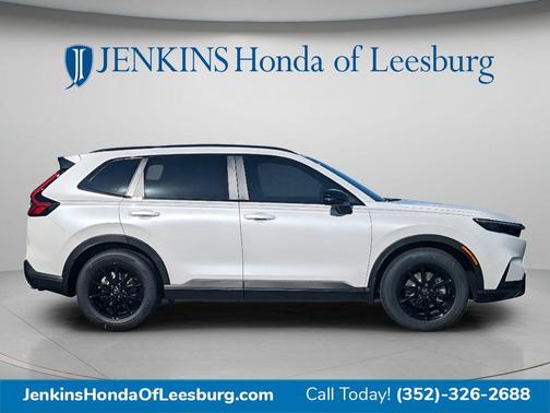 Platinum White Pearl 2026 Honda CR-V Hybrid Sport