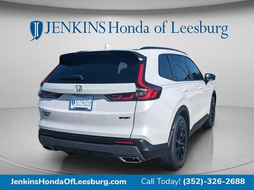 Platinum White Pearl 2026 Honda CR-V Hybrid Sport
