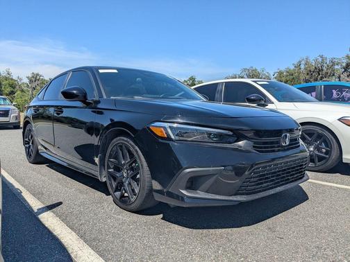 Crystal Black Pearl 2022 Honda Civic Sport