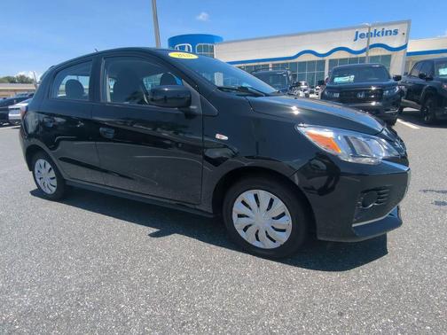 Mystic Black Metallic 2021 Mitsubishi Mirage ES