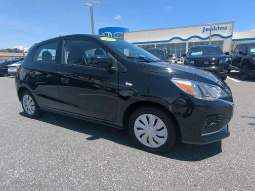 Mystic Black Metallic 2021 Mitsubishi Mirage ES