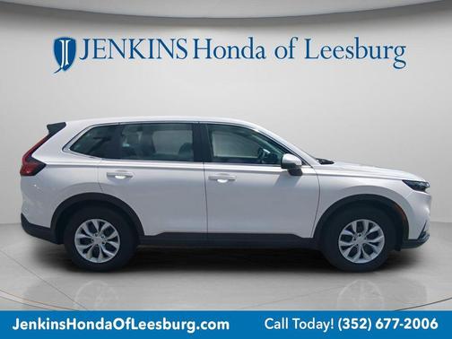 Platinum White 2023 Honda CR-V LX