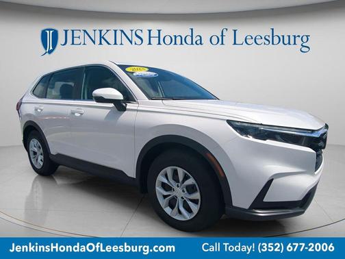 Platinum White 2023 Honda CR-V LX
