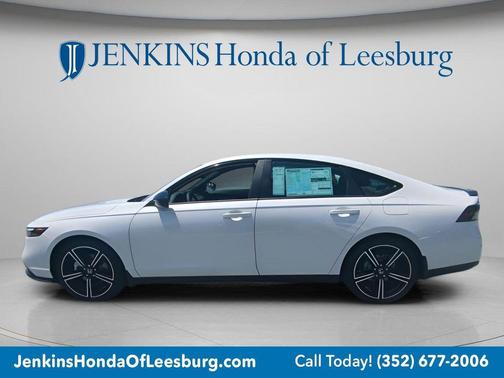 Platinum White Pearl 2026 Honda Accord Hybrid Sport